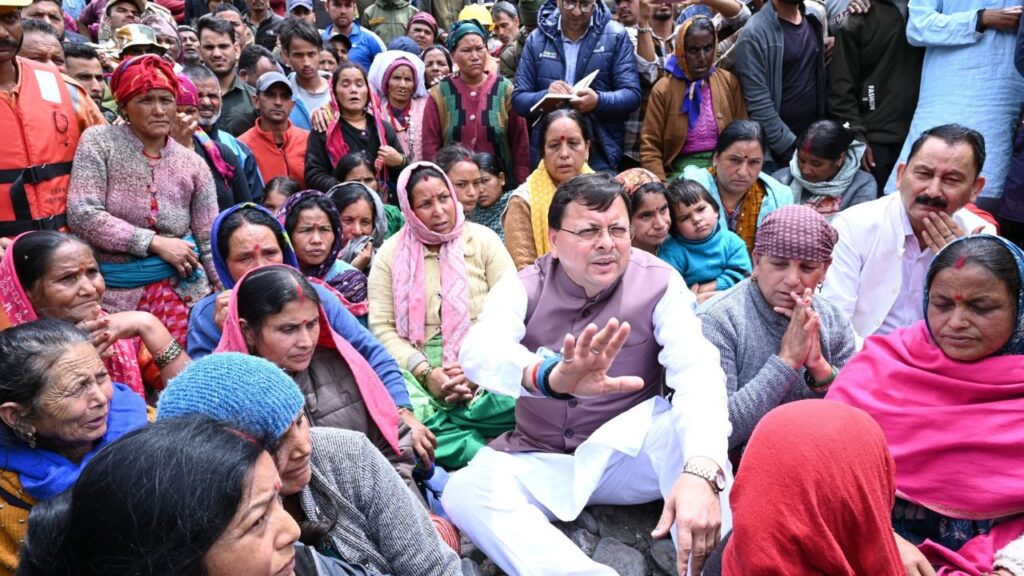 CM Pushkar singh Dhami