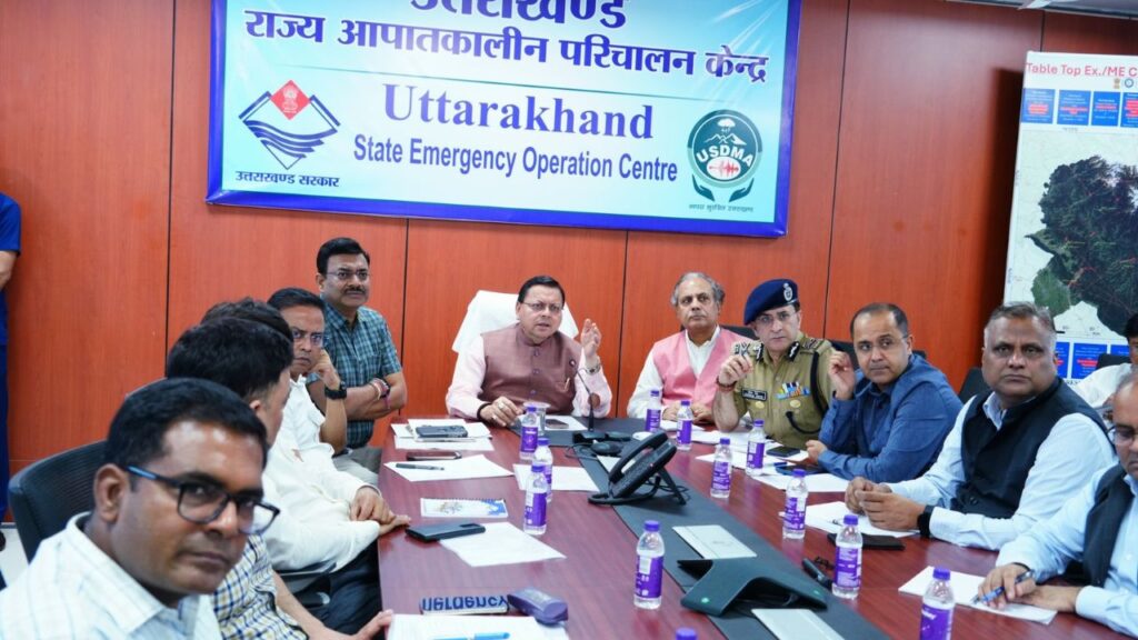 CM Pushkar singh dhami