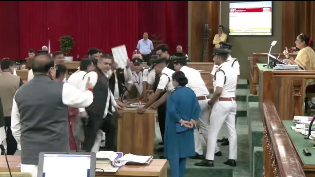 congress mlas uproar