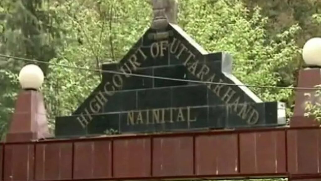 uttarakhand high court