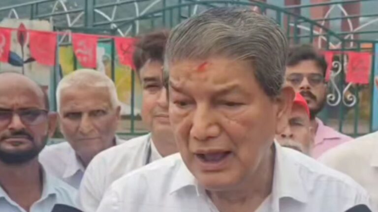 मानसून आपदा पर हरीश रावत का सरकार पर हमला