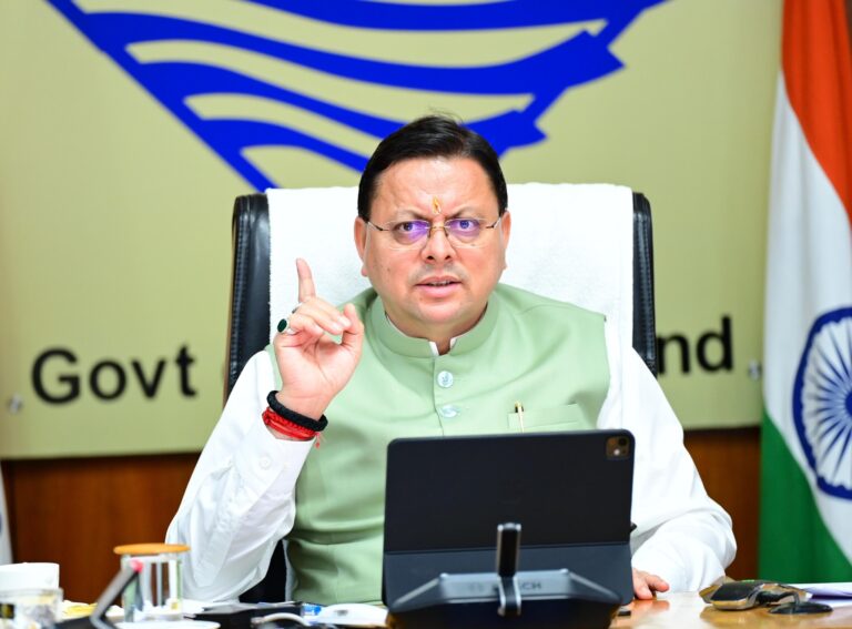 cm pushkar singh dhami