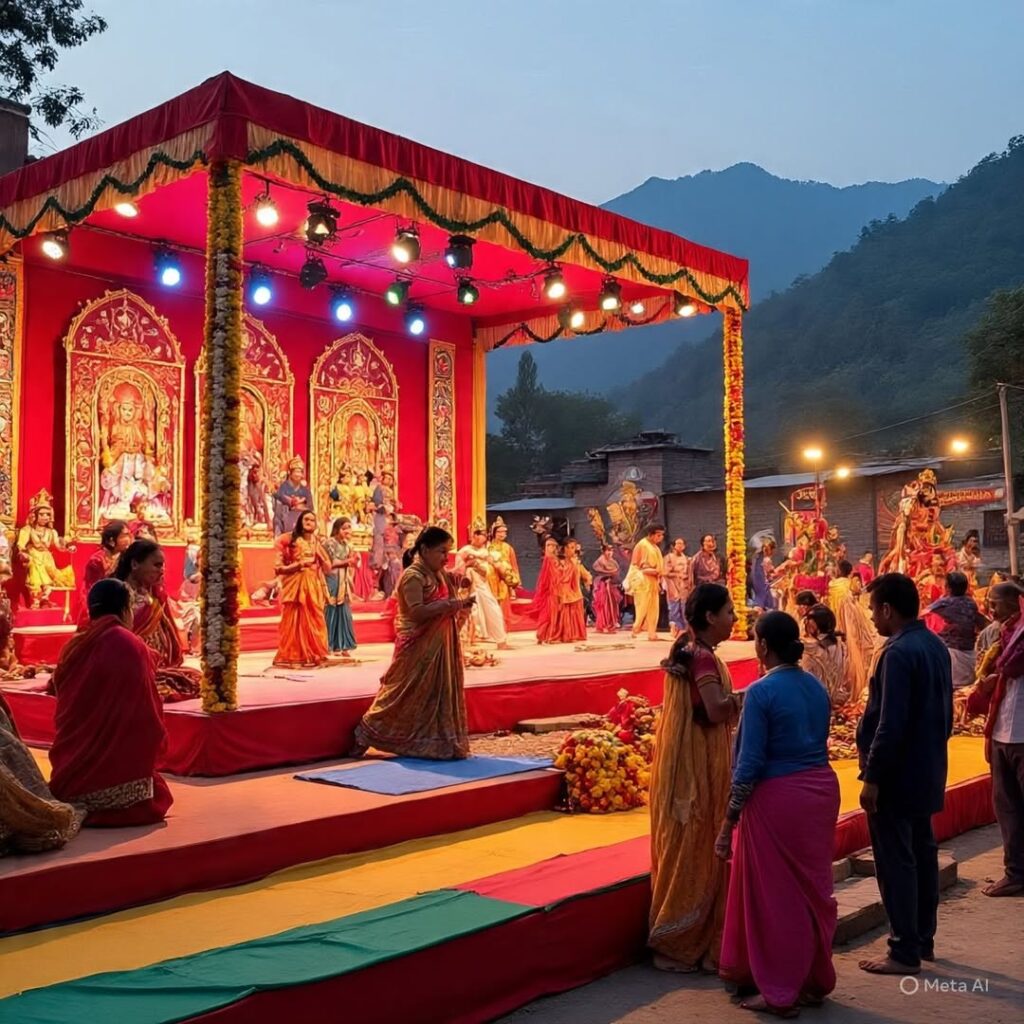 Haldwani Ramleela 2025 Ganesh Pujan Shri Ram Vivah Preparation