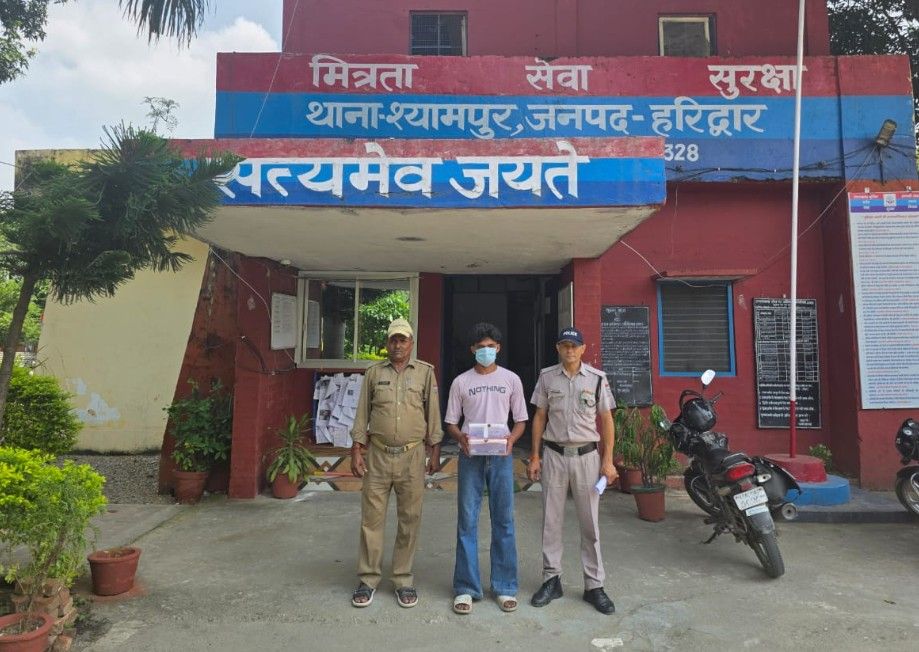 हरिद्वार पुलिस ने तमंचे संग रील बनाने वाले युवक को दबोचा