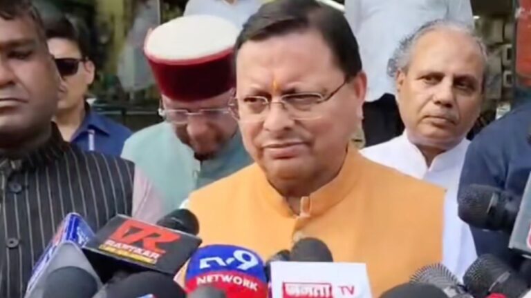 काशीपुर ‘आई लव मोहम्मद’ विवाद पर सीएम धामी का बयान