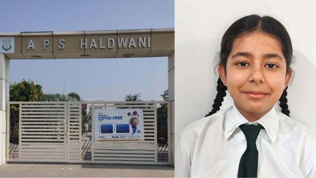 मंजिशा धोनी – आर्डन प्रोग्रेसिव स्कूल हल्द्वानी की छात्रा, सैनिक स्कूल सुजानपुर टिहरा में चयनित