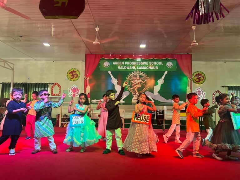 हल्द्वानी आर्डन प्रोग्रेसिव स्कूल में बच्चों की ग्रीन दिवाली प्रस्तुतियाँ