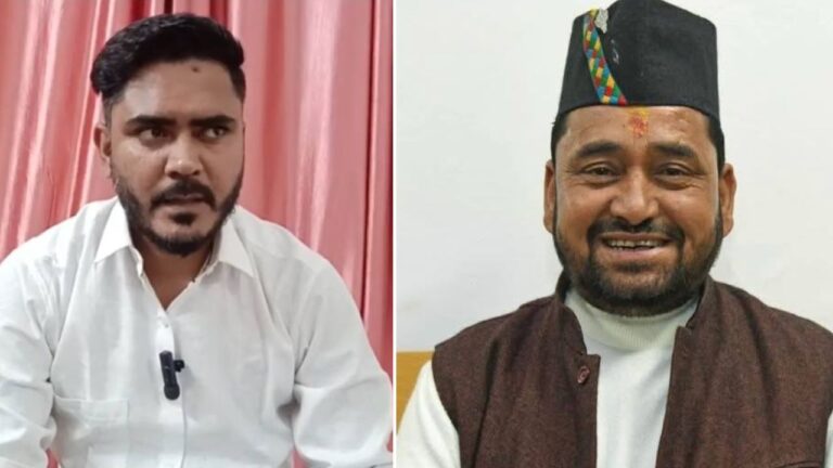 बेरोजगार संघ ने BJP विधायक के भतीजे को बिना विज्ञप्ति नौकरी देने का लगाया आरोप।