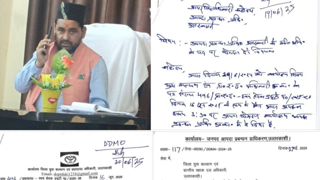 धराली आपदा विवाद में सफाई देते BJP विधायक सुरेश चौहान