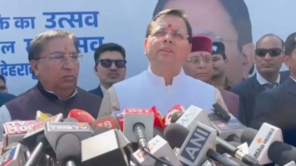 Uttarakhand CM Pushkar Singh Dhami announces green cess for environment protection