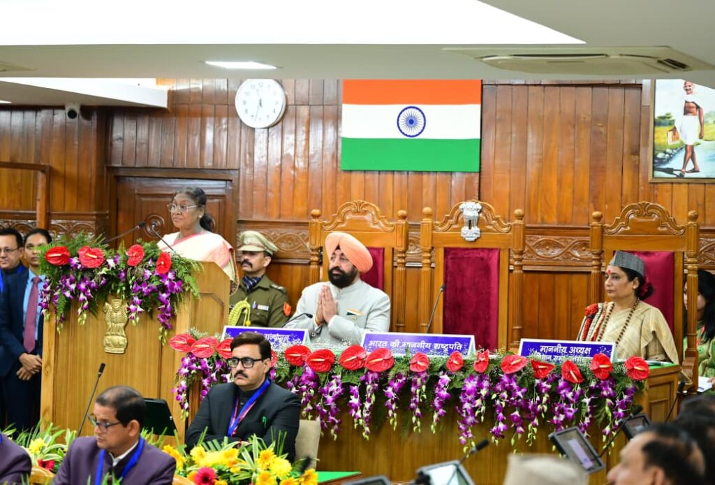President Droupadi Murmu Uttarakhand Assembly Address 2025 | Rajat Jayanti Special Session Dehradun
