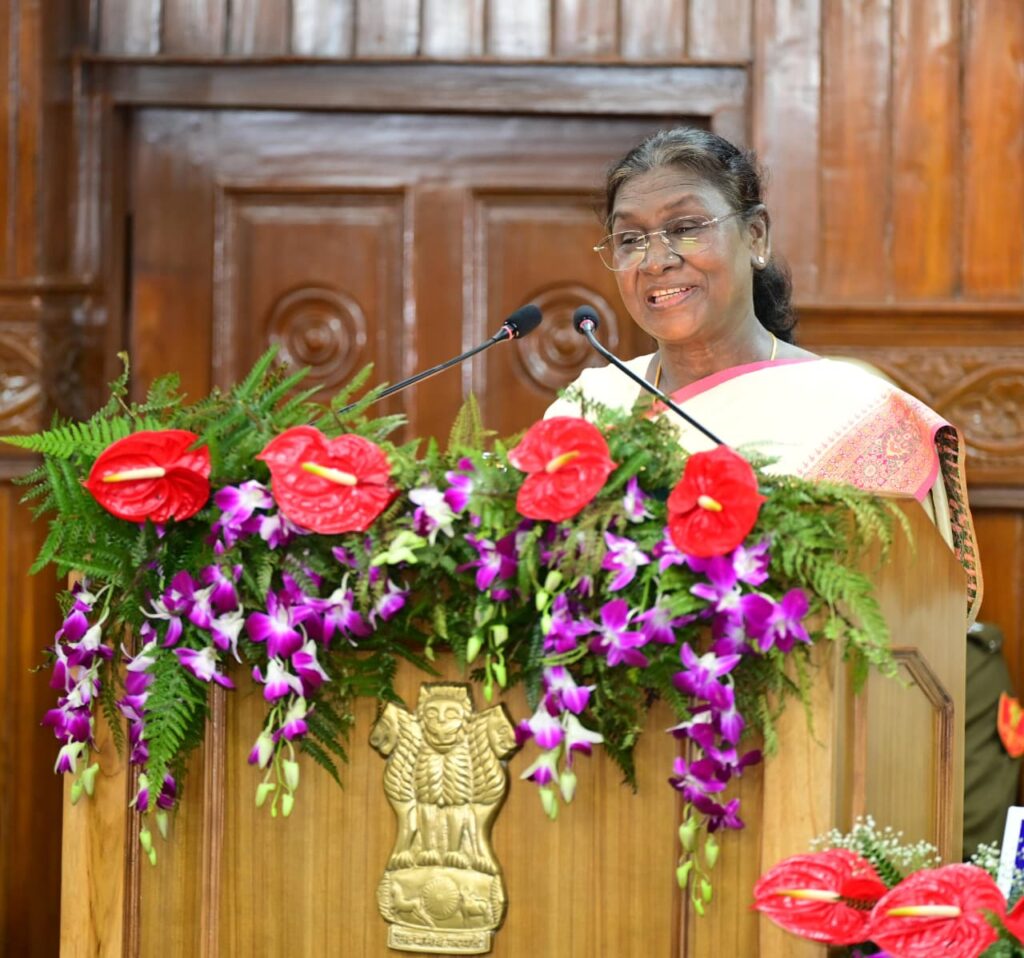 President Droupadi Murmu Uttarakhand Assembly Speech | Rajat Jayanti Celebration 2025 | Women Empowerment and UCC