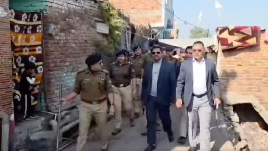 Banbhoolpura Flag March and Security