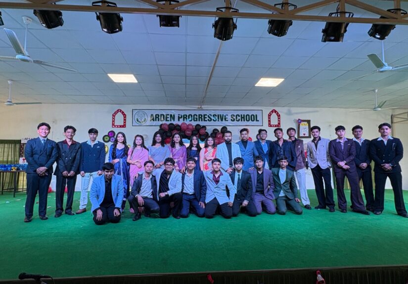 Arden Progressive School Lamachaur Class 12 Farewell Ceremony Cultural Program