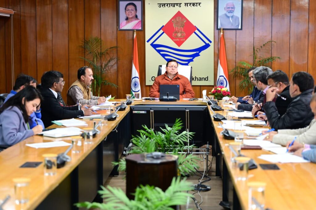 Uttarakhand OBC Kalyan Bhawan Approval CM Pushkar Singh Dhami Secretariat Meeting