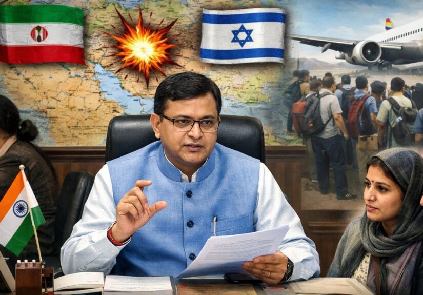 नैनीताल डीएम ललित मोहन रयाल ईरान-इजरायल तनाव के बीच पश्चिम एशिया में फंसे प्रवासियों का डेटा जुटाने के निर्देश देते हुए