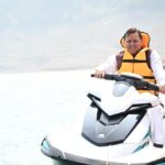 टिहरी लेक फेस्टिवल का उद्घाटन करते मुख्यमंत्री पुष्कर सिंह धामी