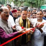 देहरादून में जुगमन्दर हॉल के लोकार्पण कार्यक्रम में मुख्यमंत्री पुष्कर सिंह धामी