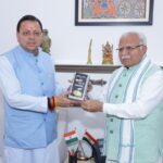 पुष्कर सिंह धामी और मनोहर लाल खट्टर की बैठक, कुंभ 2027 और हरिद्वार गंगा कॉरिडोर पर चर्चा