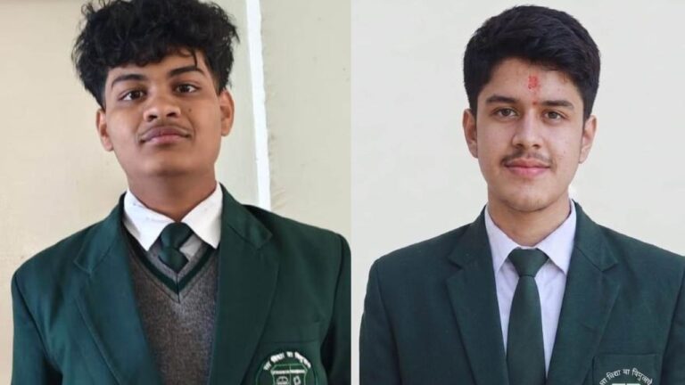 JEE Advanced 2026 में सफल हुए आर्डन प्रोग्रेसिव स्कूल के छात्र नैतिक जोशी और कार्तिक भट्ट