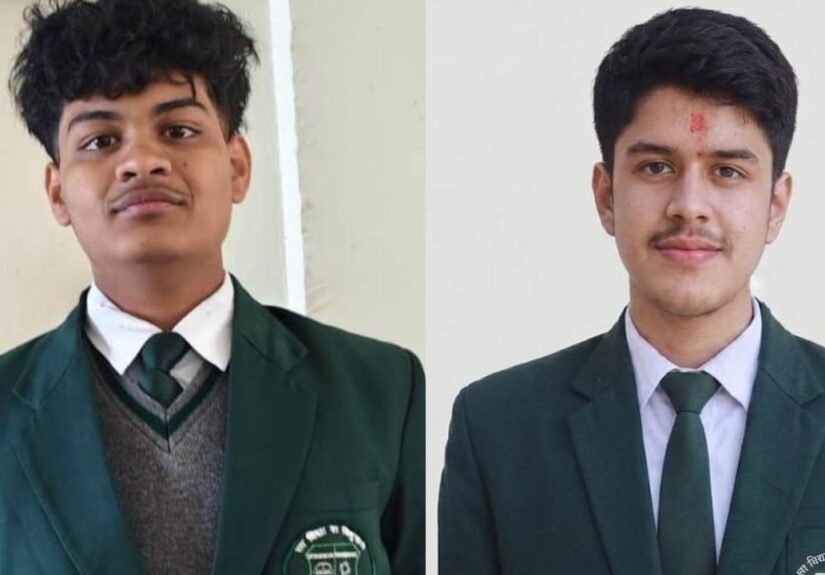 JEE Advanced 2026 में सफल हुए आर्डन प्रोग्रेसिव स्कूल के छात्र नैतिक जोशी और कार्तिक भट्ट