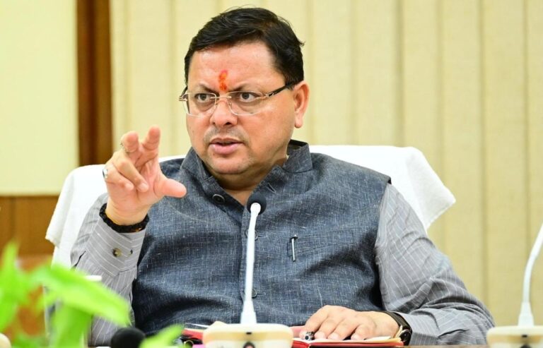 नीति आयोग निवेश अनुकूलता सूचकांक 2026 में उत्तराखंड को पर्वतीय राज्यों में पहला स्थान मिलने पर मुख्यमंत्री पुष्कर सिंह धामी।