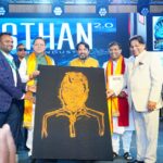 मुख्यमंत्री पुष्कर सिंह धामी वेड इन उत्तराखंड अभियान पर राष्ट्रीय वेडिंग प्रोफेशनल्स सम्मेलन को संबोधित करते हुए।
