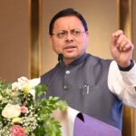 हल्द्वानी में व्यापारियों और उद्योग प्रतिनिधियों के साथ संवाद करते मुख्यमंत्री पुष्कर सिंह धामी