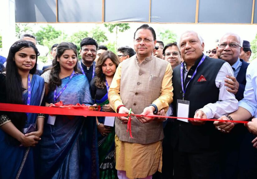 हरिद्वार में 7वें CII उत्तराखंड इंडस्ट्रियल समिट एंड एक्सपो 2026 में मुख्यमंत्री पुष्कर सिंह धामी
