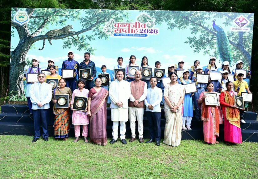मुख्यमंत्री पुष्कर सिंह धामी ने देहरादून एफआरआई में वन्यजीव सप्ताह 2026 का शुभारंभ किया